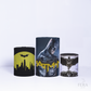 Kit Capa Cilindros + Capa Painel Herói Morcego Arkham Sublimado
