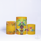 Kit Capa Cilindros + Capa Painel Carnaval Amarelo Sublimado