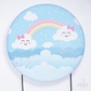 Kit Capa Cilindros + Capa Painel  Chuva de Amor Sublimado