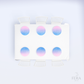 Kit 6 Capas de Sousplat Azul e Rosa Sublimado