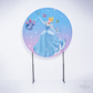 Kit Capa Cilindros + Capa Painel Princesa Sapatinho Sublimado