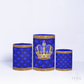 Kit Capa Cilindros + Capa Painel Príncipe Azul e Dourado Sublimado