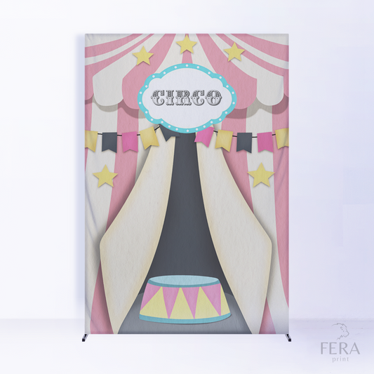 Painel Lateral Circo Tenda c/ Forro
