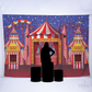 Painel Sublimado Retangular Circo Tenda