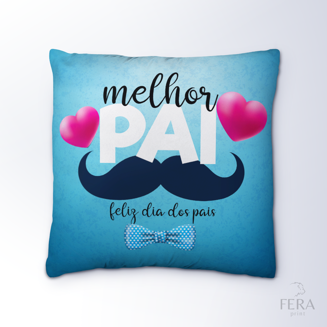 Capa de Almofada Estampada Decorativa 35X35cm - Apenas 1 unidade