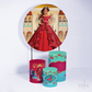 Kit Capa Cilindros + Capa Painel Princesa Latina Sublimado