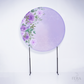 Kit Capa Cilindros + Capa Painel Floral Roxo Sublimado