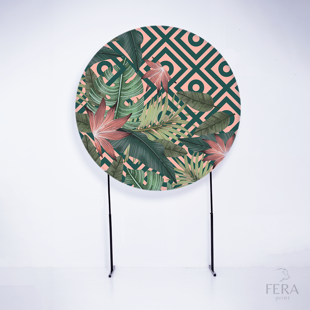 Kit Capa Cilindros + Capa Painel Folhas Sublimado