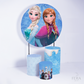 Kit Capa Cilindros + Capa Painel Princesas do Gelo Sublimado