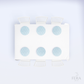 Kit 6 Capas de Sousplat Neve Sublimado