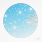 Kit 6 Capas de Sousplat Neve Brilhos Sublimado