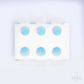 Kit 6 Capas de Sousplat Neve Brilhos Sublimado
