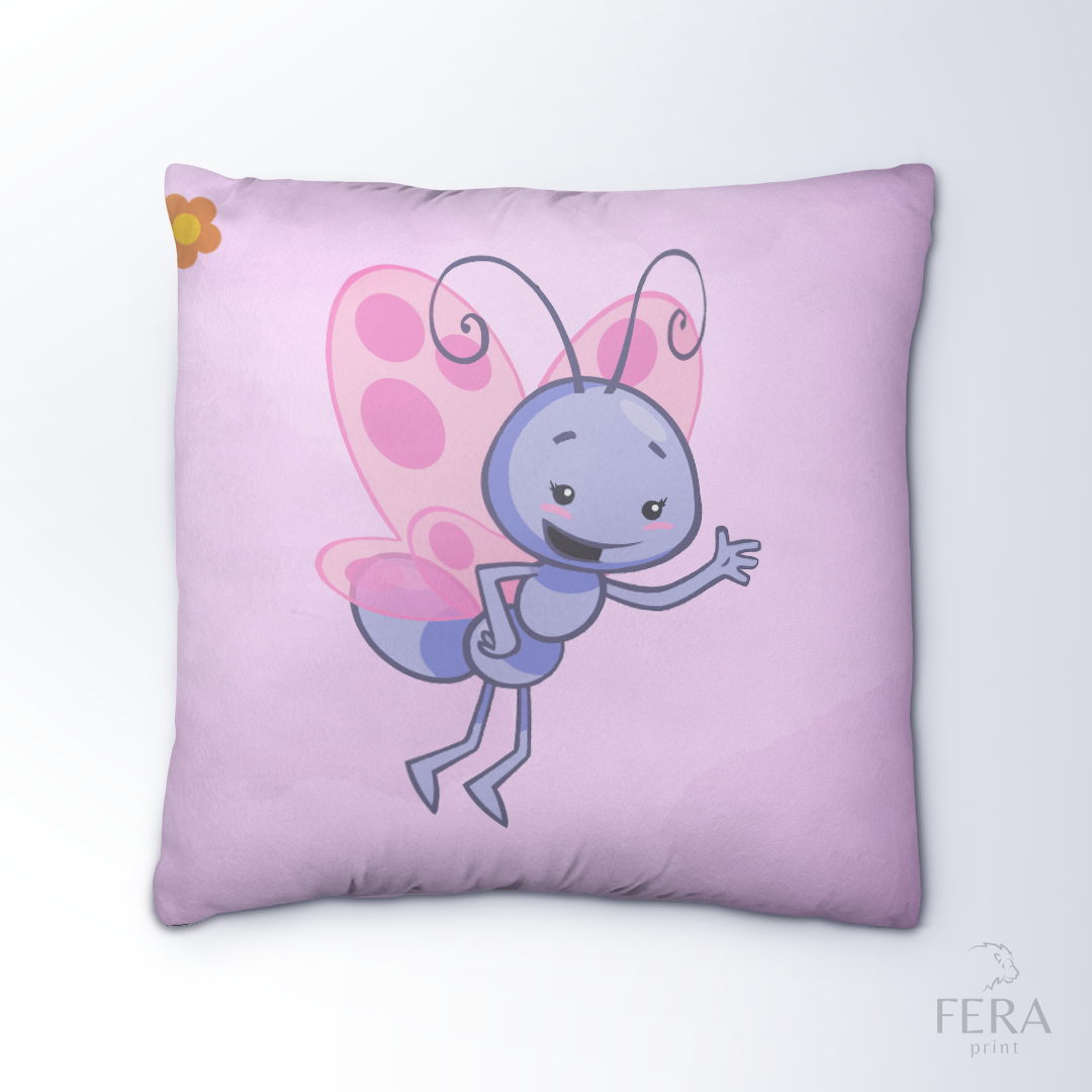 Almofada Estampada Decorativa 35X35cm - Apenas 1 unidade
