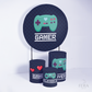 Kit Capa Cilindros + Capa Painel Gamer Sublimado