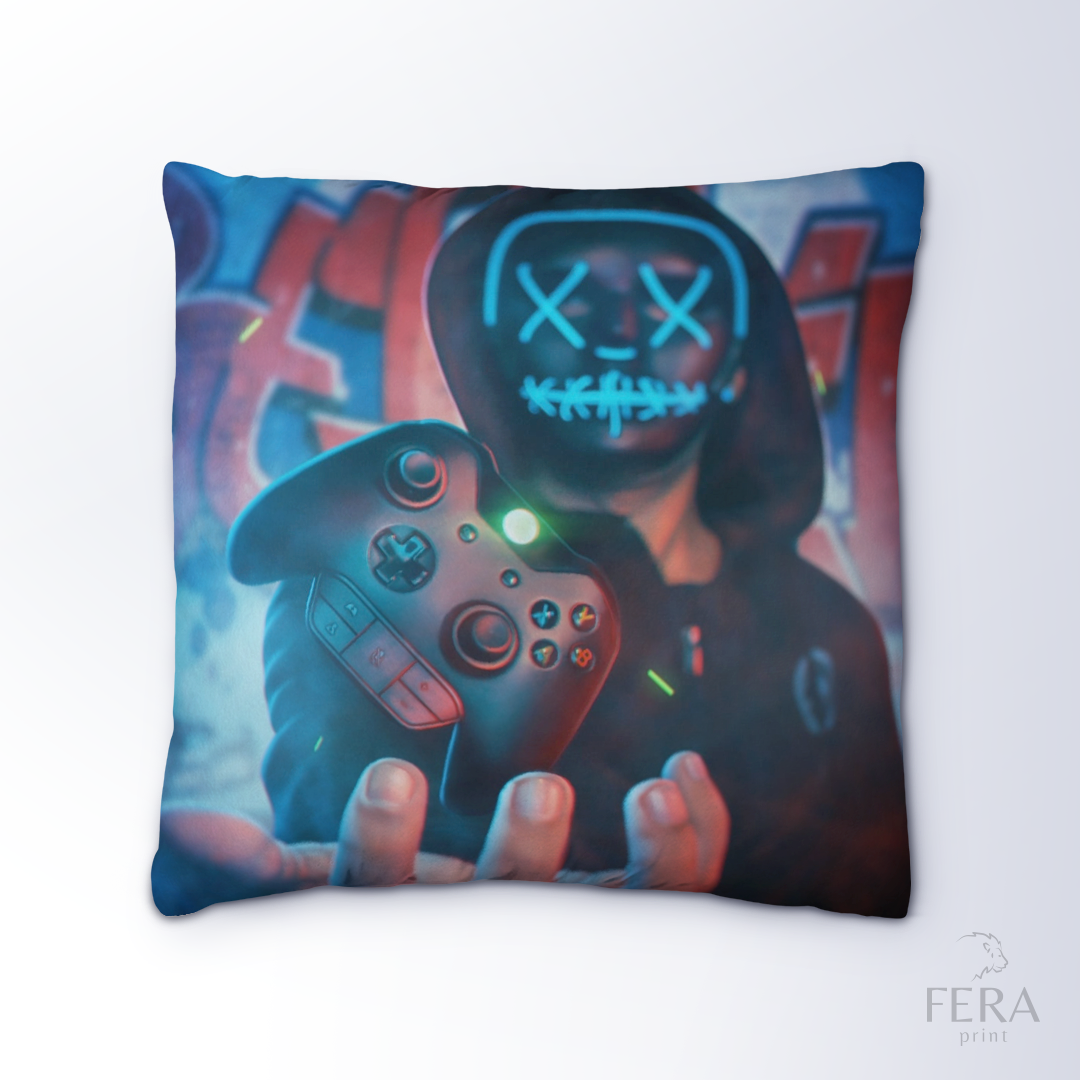 Almofada Estampada Decorativa 35X35cm - Apenas 1 unidade