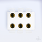 Kit 6 Capas de Sousplat Girassol Sublimado