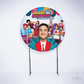 Painel Redondo Expresso Musical Sublimado