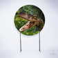Painel Redondo Dinossauro Velociraptor Sublimado