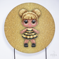 Kit Capa Cilindros + Capa Painel Bonecas Dourado Sublimado