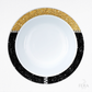 Kit 6 Capas de Sousplat Zíper Gliter Dourado Sublimado