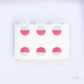 Kit 6 Capas de Sousplat Melancia Rosa Sublimado