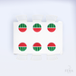 Kit 6 Capas de Sousplat Melancia Sublimado