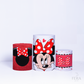 Kit Capa Cilindros + Capa Painel Ratinha Vermelho Sublimado