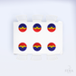 Kit 6 Capas de Sousplat Heroína Guerreira Sublimado