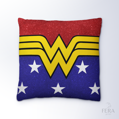 Almofada Estampada Decorativa 35X35cm - Apenas 1 unidade
