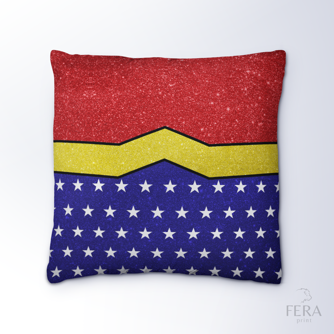 Almofada Estampada Decorativa 35X35cm - Apenas 1 unidade