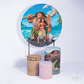 Kit Capa Cilindros + Capa Painel Princesa e Guerreiro Sublimado
