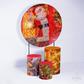 Kit Capa Cilindros + Capa Painel Natal Sublimado