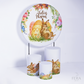 Kit Capa Cilindros + Capa Painel Páscoa Sublimado