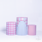 Kit Capa Cilindros + Capa Painel Páscoa Rosa Sublimado