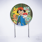 Painel Redondo Poke Personagens Sublimado