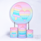 Kit Capa Cilindros + Capa Painel Pop It Candy Sublimado