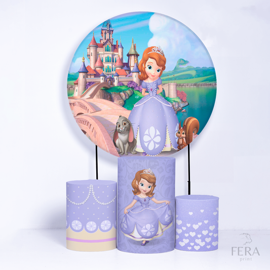 Kit Capa Cilindros + Capa Painel Sofia Sublimado