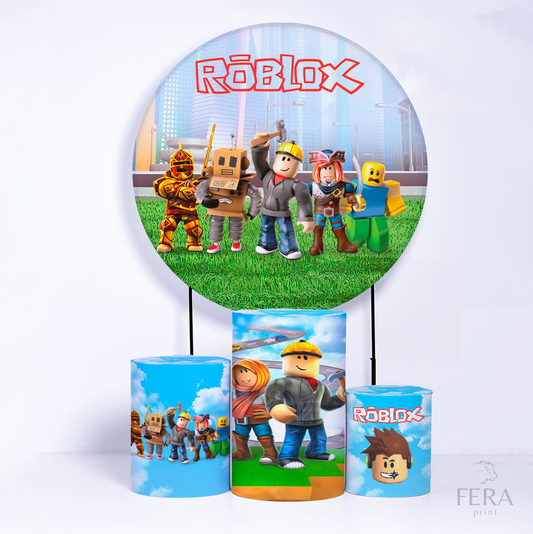 Kit Capa Cilindros + Capa Painel Game Robô Sublimado