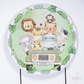 Painel Redondo Safari Baby Verde Sublimado