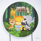 Painel Redondo Safari Baby Sublimado
