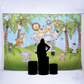 Painel Sublimado Retangular Safari Baby