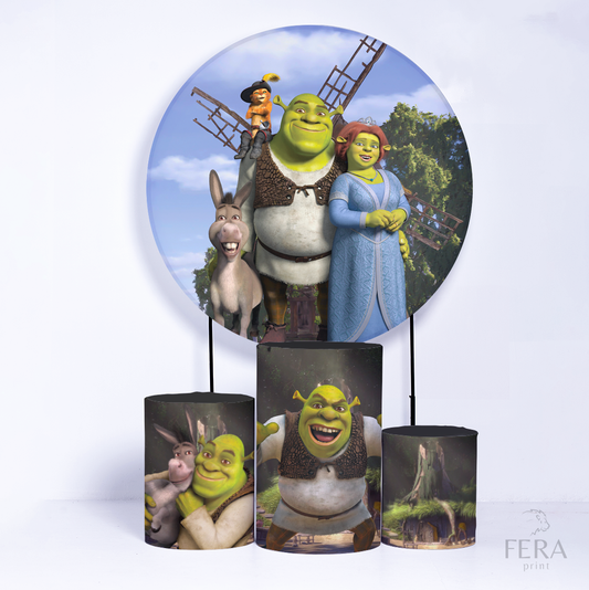 Kit Capa Cilindros + Capa Painel Ogro Sublimado