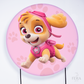 Kit Capa Cilindros + Capa Painel Cachorrinha Rosa Sublimado
