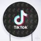 Painel Redondo Tik Logo Sublimado