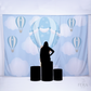 Painel Sublimado Retangular Urso Baloeiro