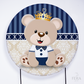 Painel Redondo Urso Rei Sublimado