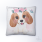 Capa de Almofada Estampada Decorativa 35X35cm - Apenas 1 unidade