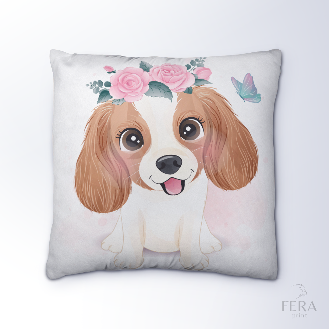 Capa de Almofada Estampada Decorativa 35X35cm - Apenas 1 unidade