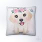 Capa de Almofada Estampada Decorativa 35X35cm - Apenas 1 unidade