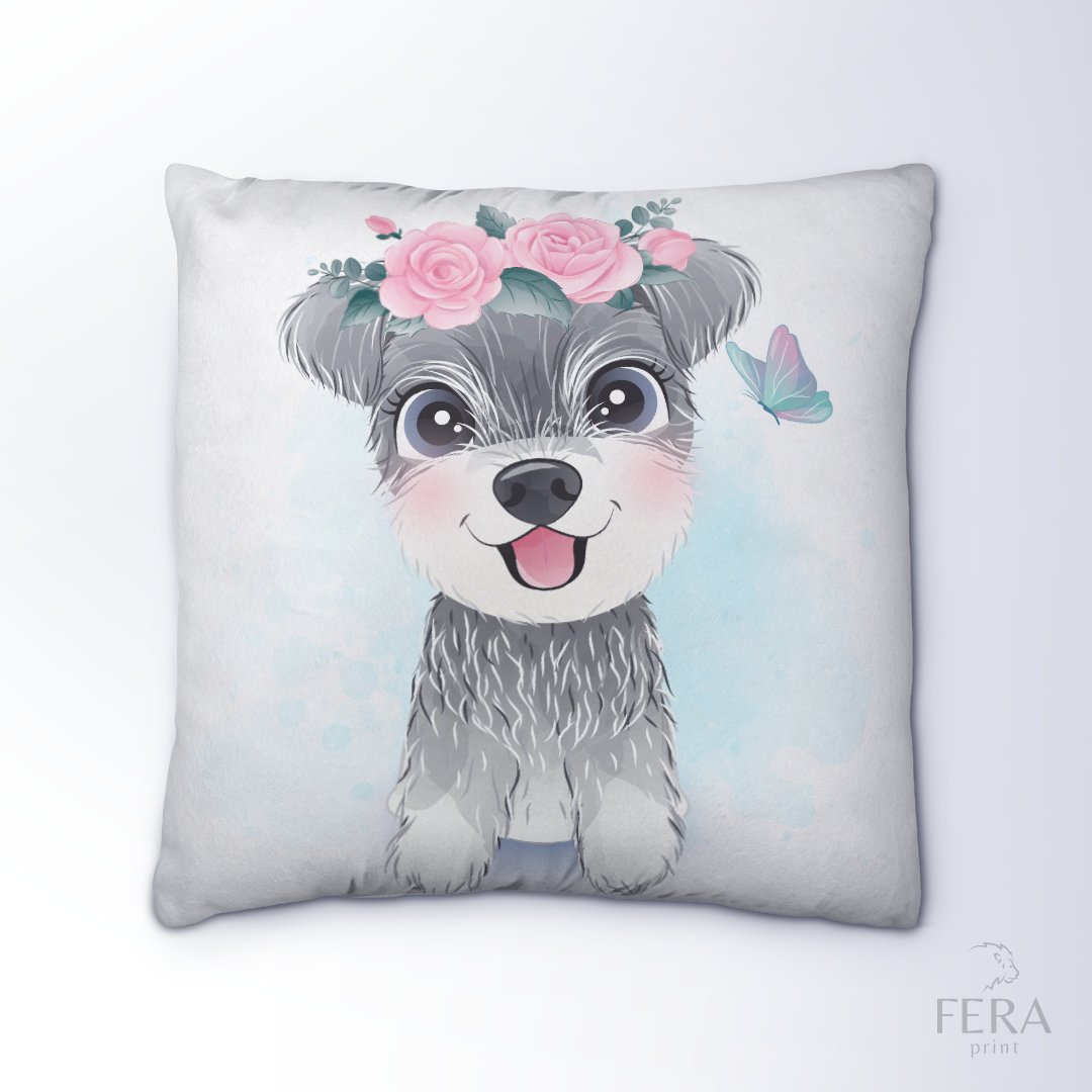 Capa de Almofada Estampada Decorativa 35X35cm - Apenas 1 unidade
